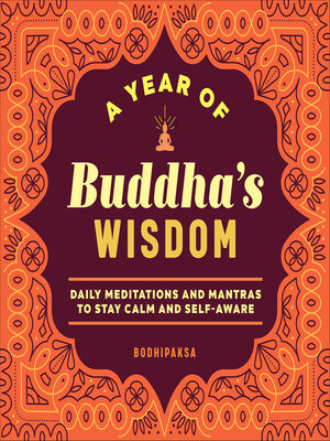 cover image of A Year of Buddha's Wisdom